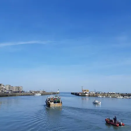 La Coquille - Vue Panoramique & Port Treport 公寓 勒特雷波尔