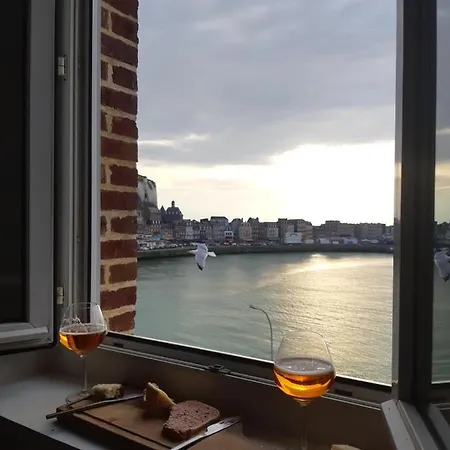 公寓 La Coquille - Vue Panoramique & Port Treport 勒特雷波尔